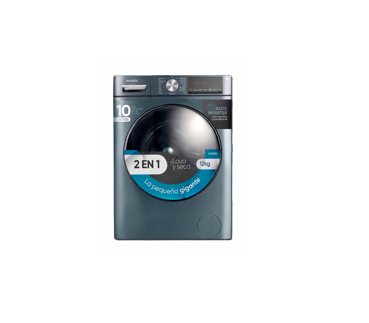 Lavadora Secadora Automática 12Kg Easy Wash MYSTIC
