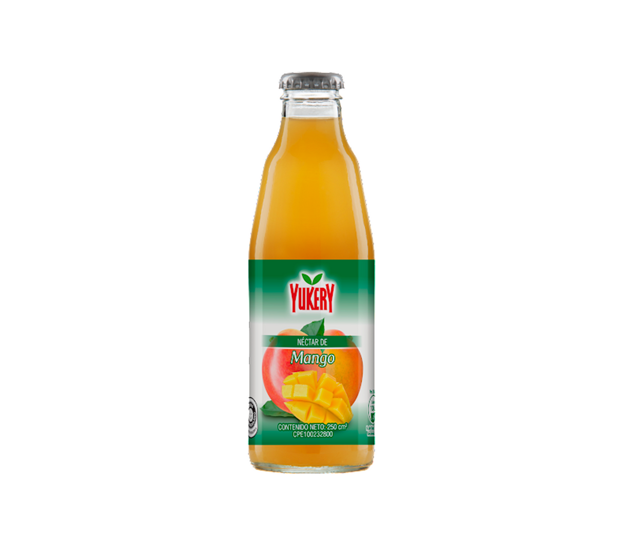Yukery jugo de mango 250ml botella