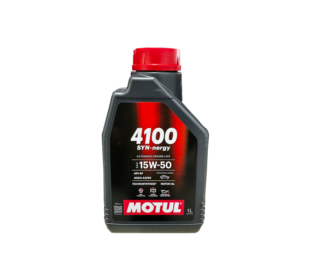 Aceite 4100 syn nergy 15W-50 1 litro Motul