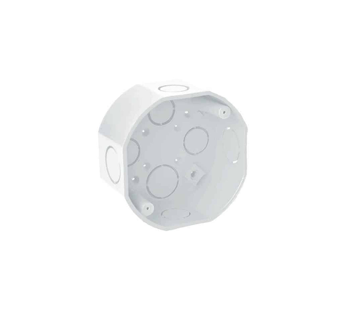 Cajetín Octagonal Conduit PVC Powerfik