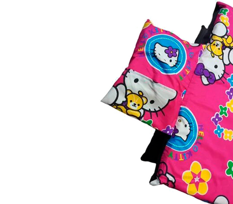 Colchoneta escolar 53 x 107 plegable estampada Doral