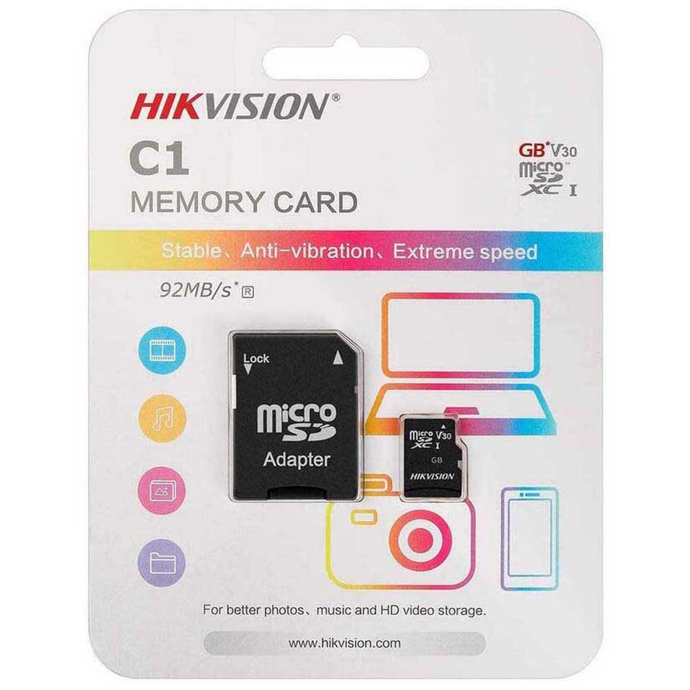 Memoria Micro SD 64GB tf-c1 class 10 + adaptador Hikvision