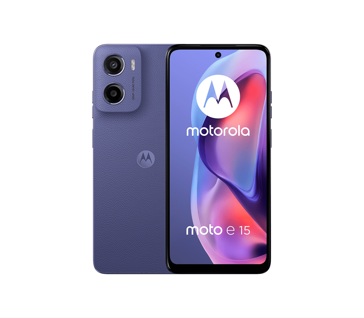 Celular moto E15 2+4gb-64gb morado Motorola