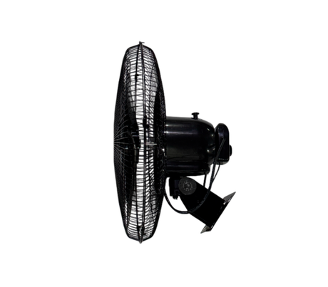 Ventilador de pared 18" 6 aspas negro Nero