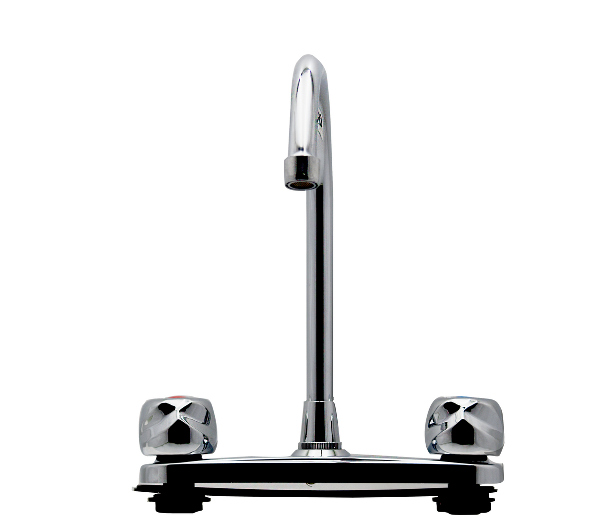 Grifería para fregadero cuello cisne 8" con plástico Alpes Faguax