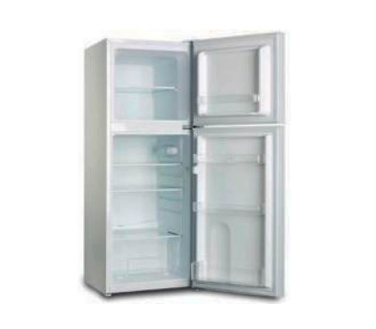 Nevera top mount 8 pies con escarcha 110v silver Gplus