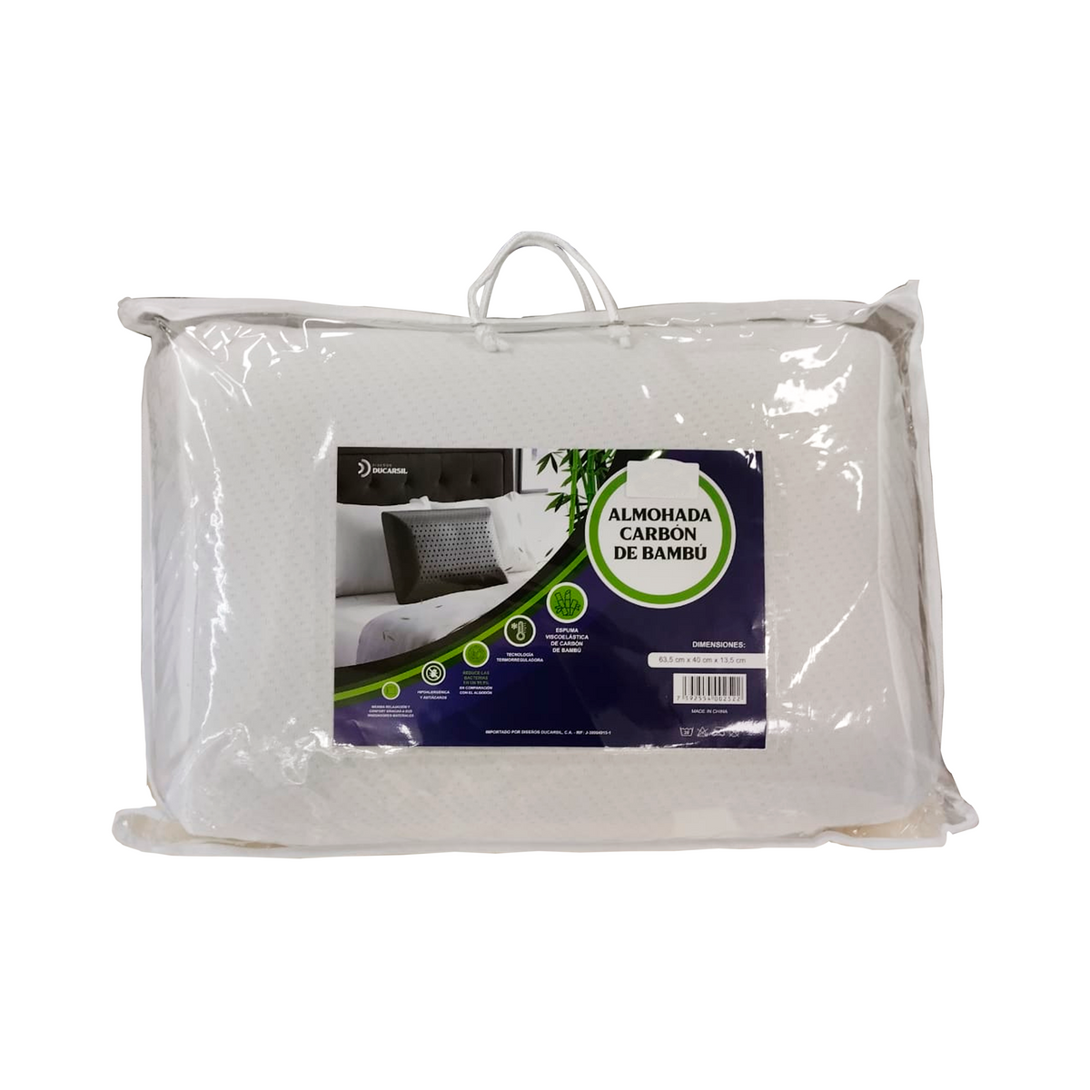 Almohada de carbon de bambu online