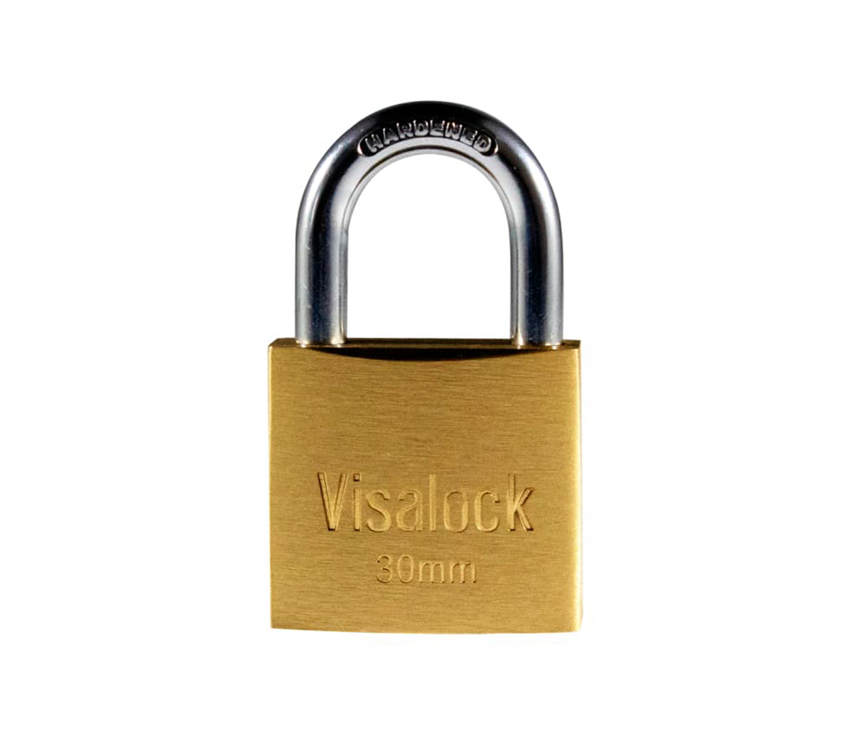 Candado roma laton 30MM caja Visalock