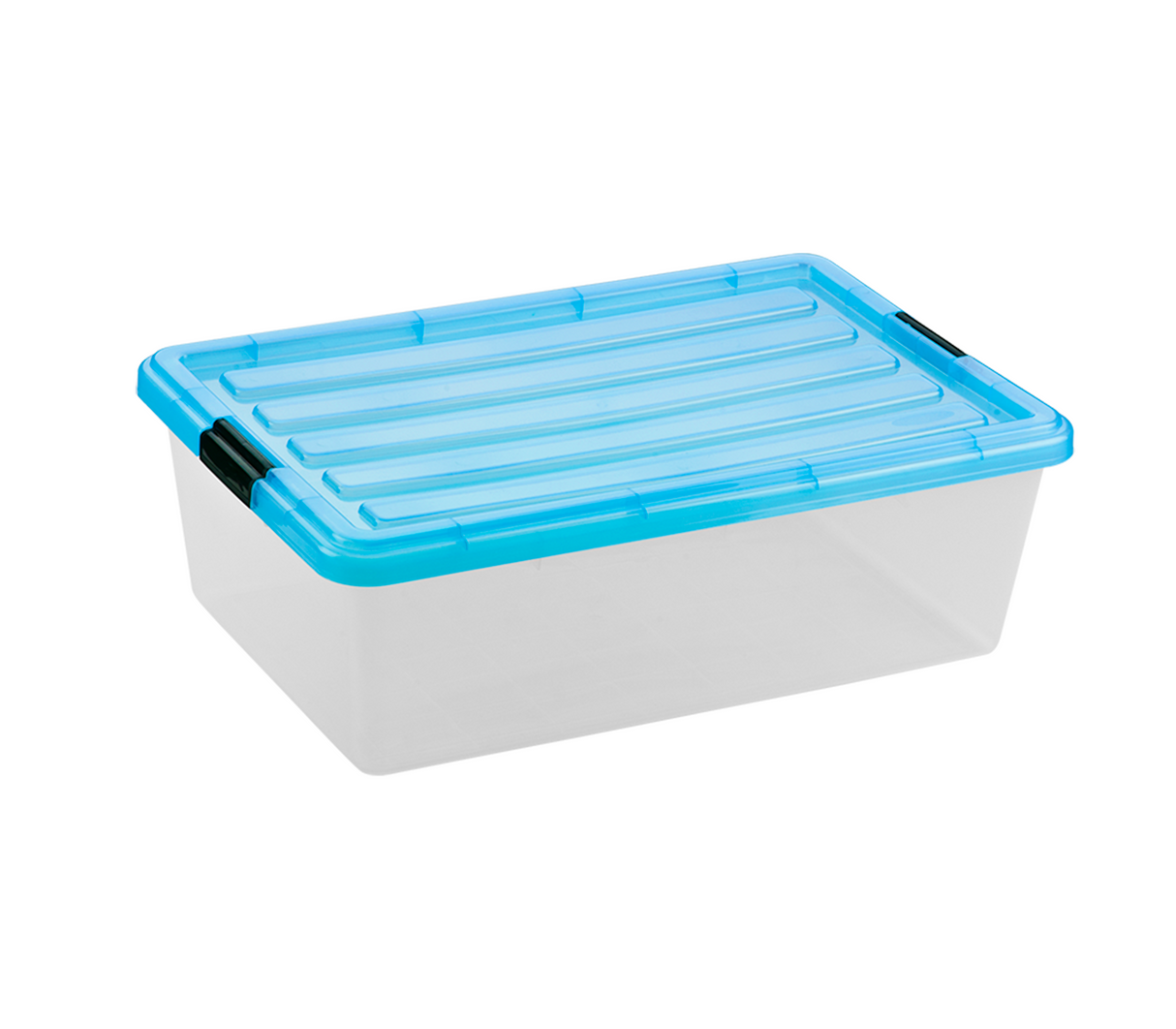 Caja almacenamiento apilable multiuso 35 litros Manaplas