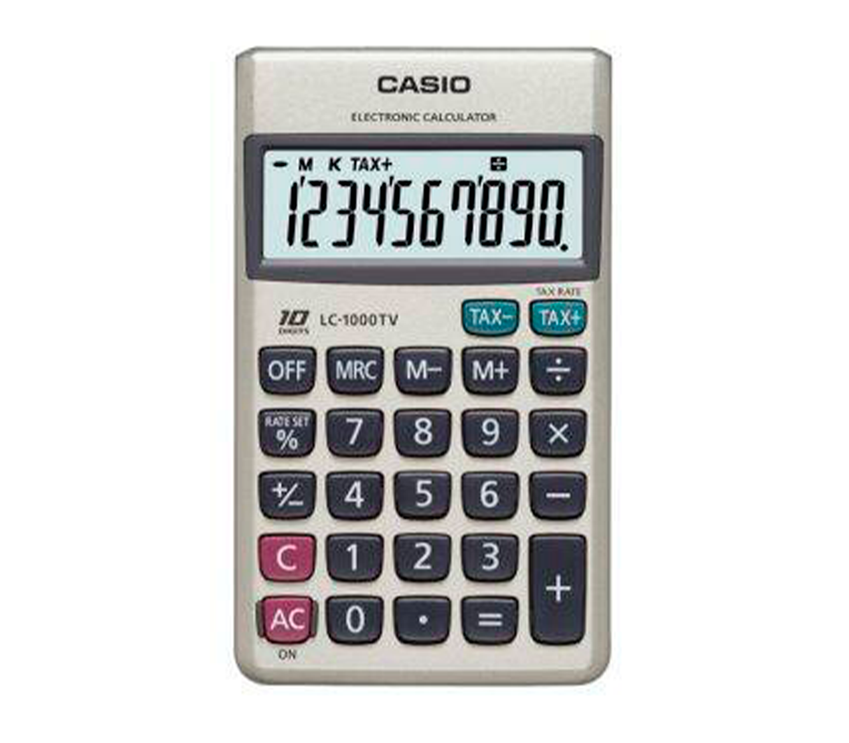 Calculadora de bolsillo LC-1000TV Casio
