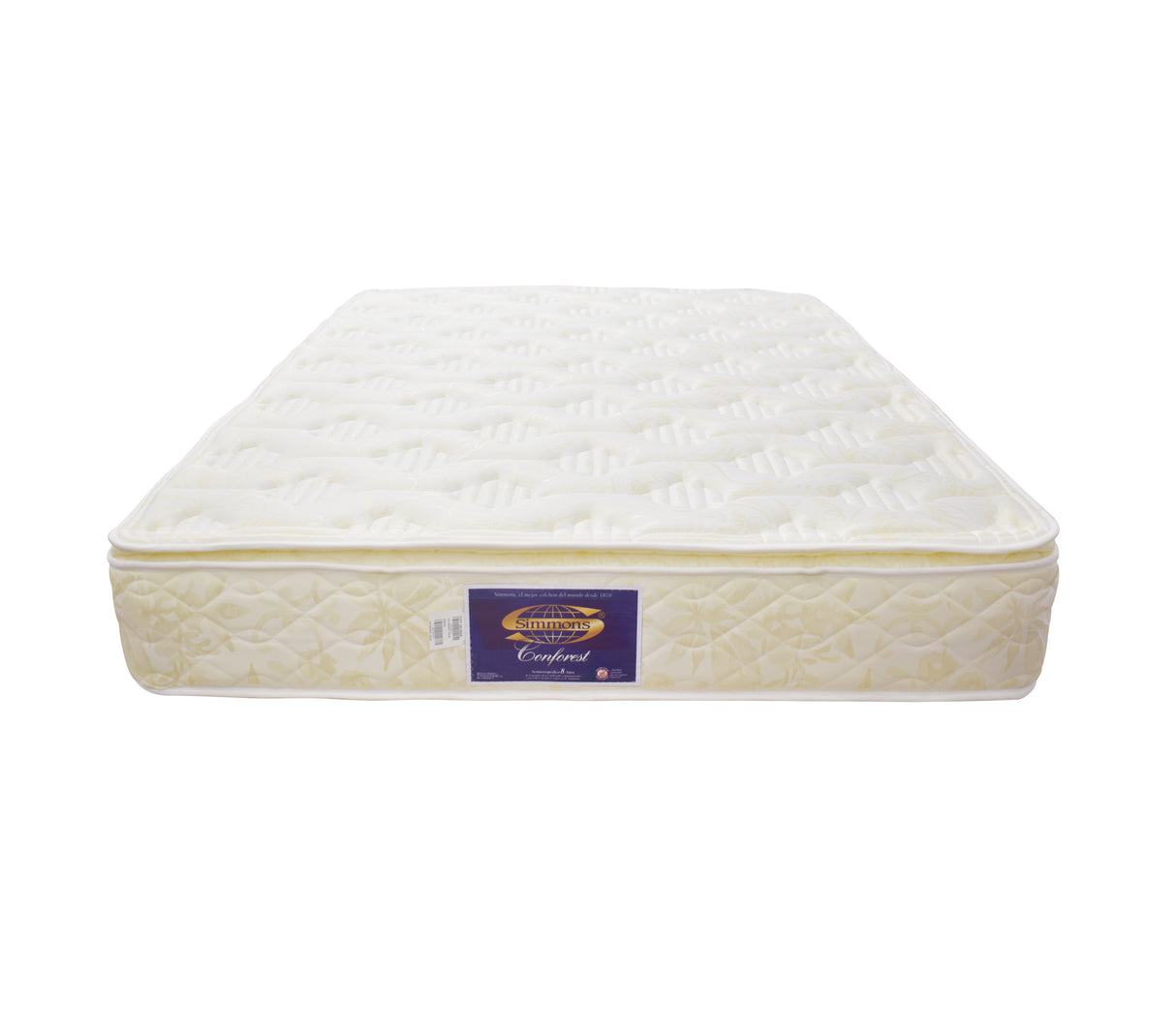 Colchón Individual (100cm X 190cm) Conforest Semi Ortopédico Simmons