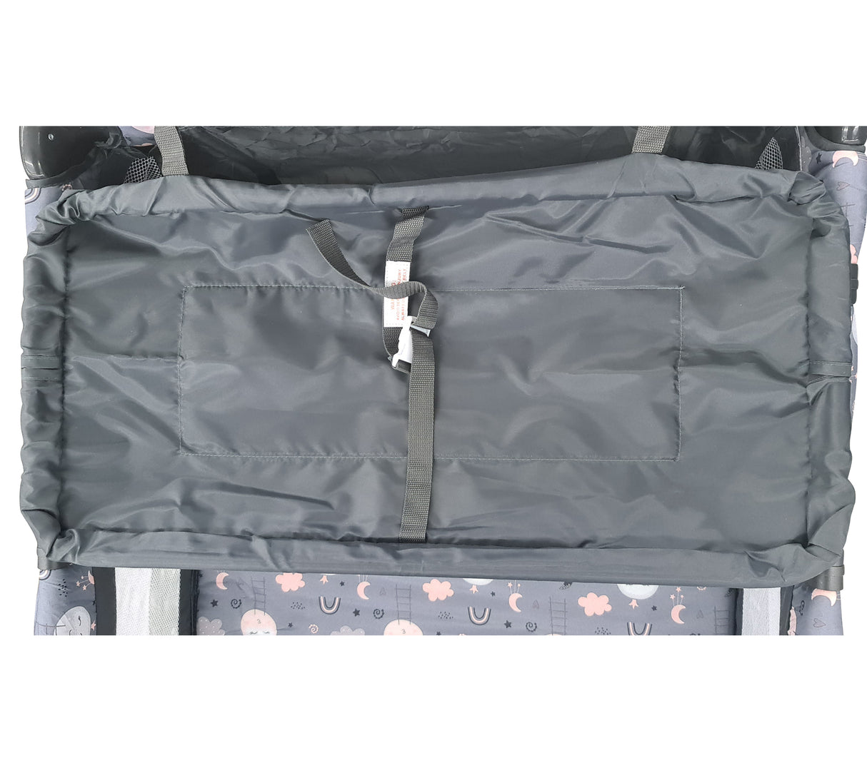 Corral casa mecedor con pañalera Bebesitos