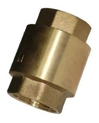 Válvula Check 3/4 piston PVC bronce Faguax