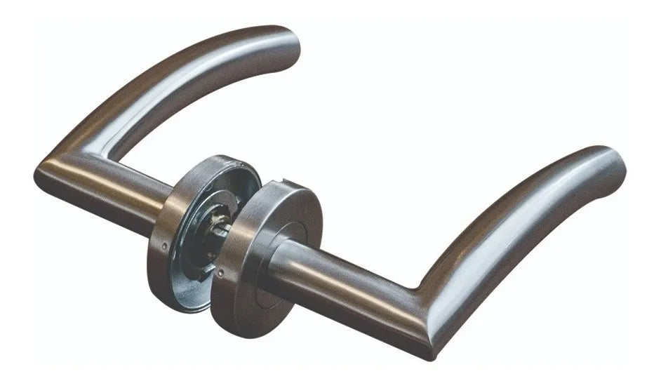 Manilla inoxidable mod. VL2551 europerfil plateada caja Visalock