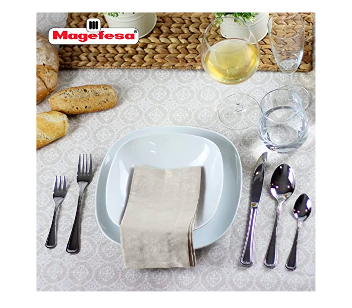 Juego de cubiertos 24 piezas Cordoba Magefesa