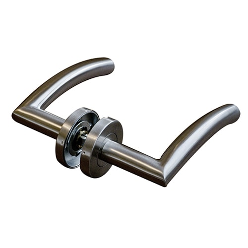 Manilla inoxidable mod. VL2551 europerfil plateada caja Visalock