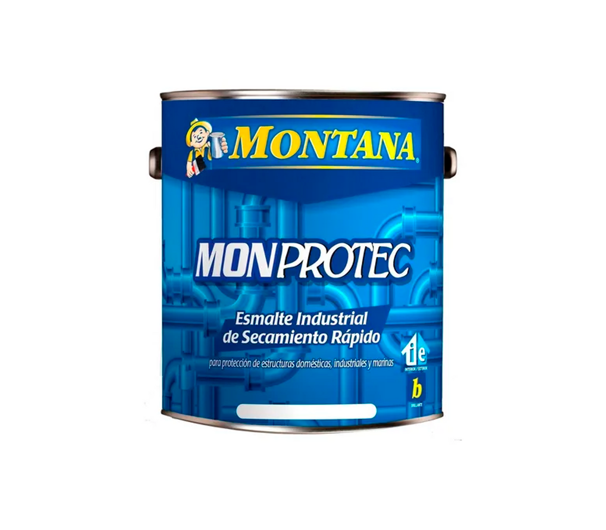 Pintura Monprotec Industrial Liviano Int/Ext Montana