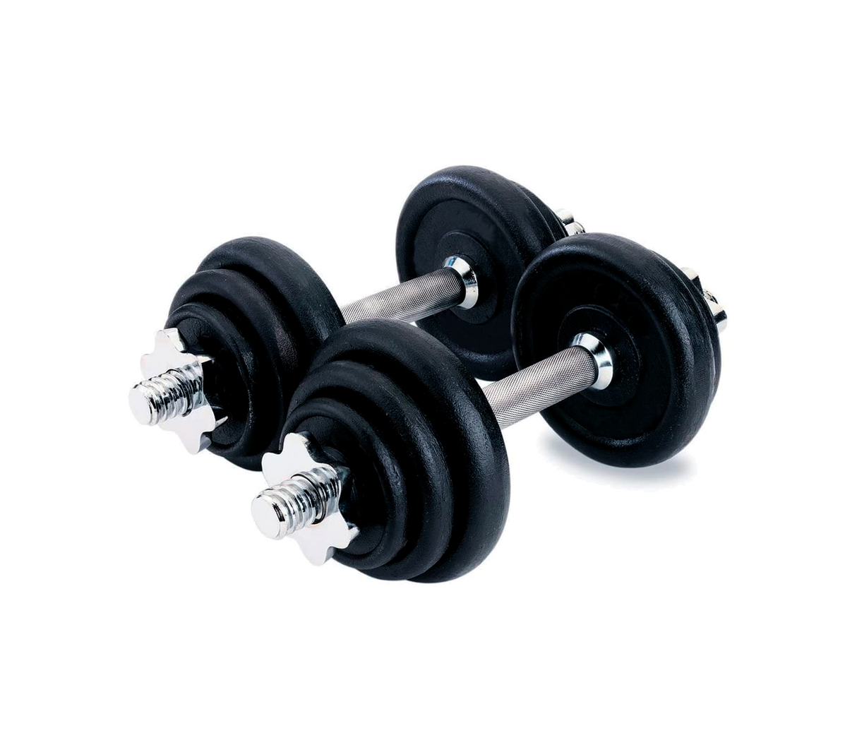 Set de Mancuernas de Hierro 15kg K6