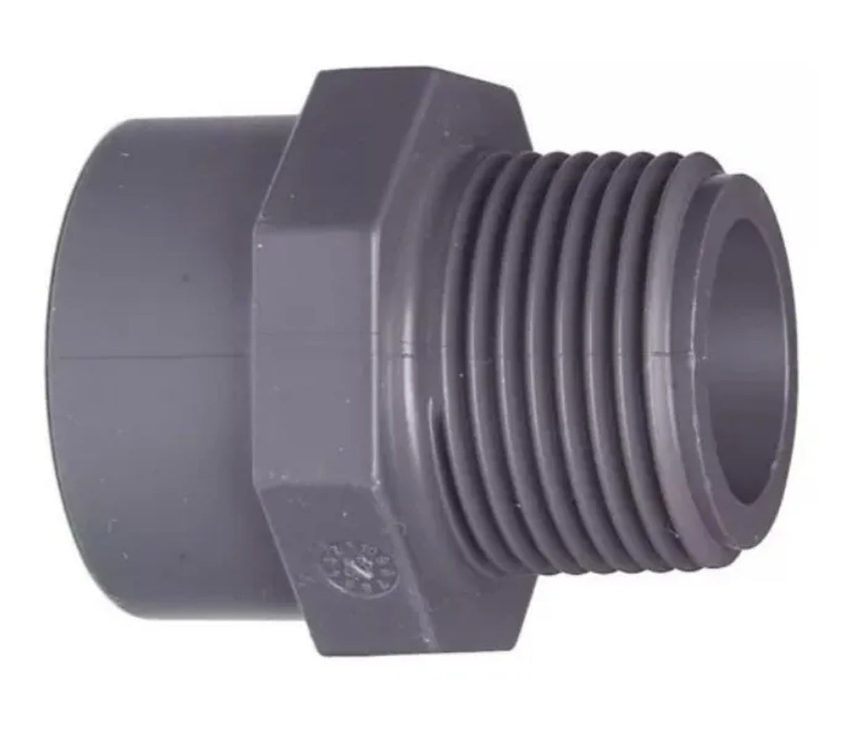 Adaptador agua fría 1/2 macho Pavco