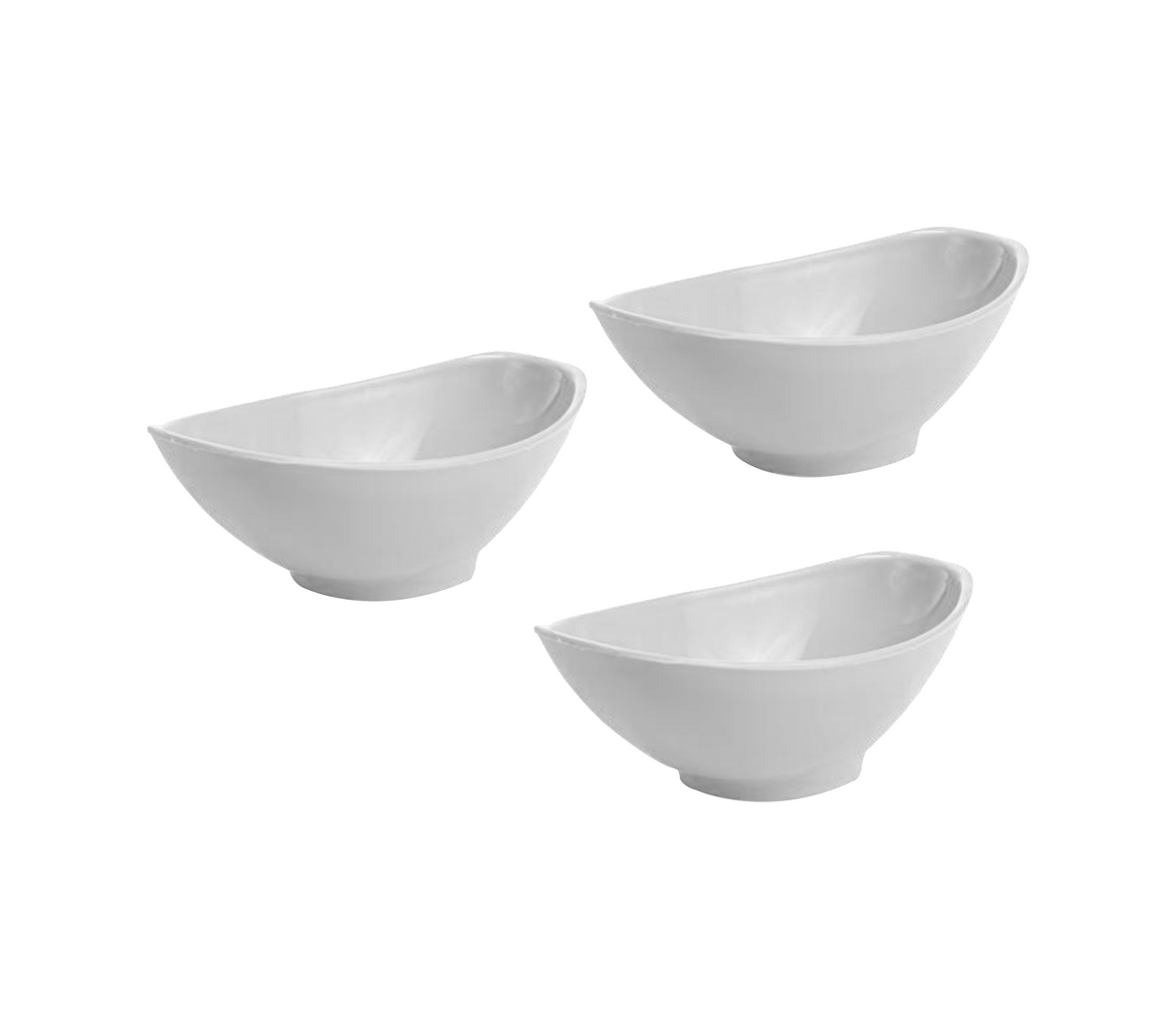 Ensaladera ovalada Canoa pequeña Moserplas