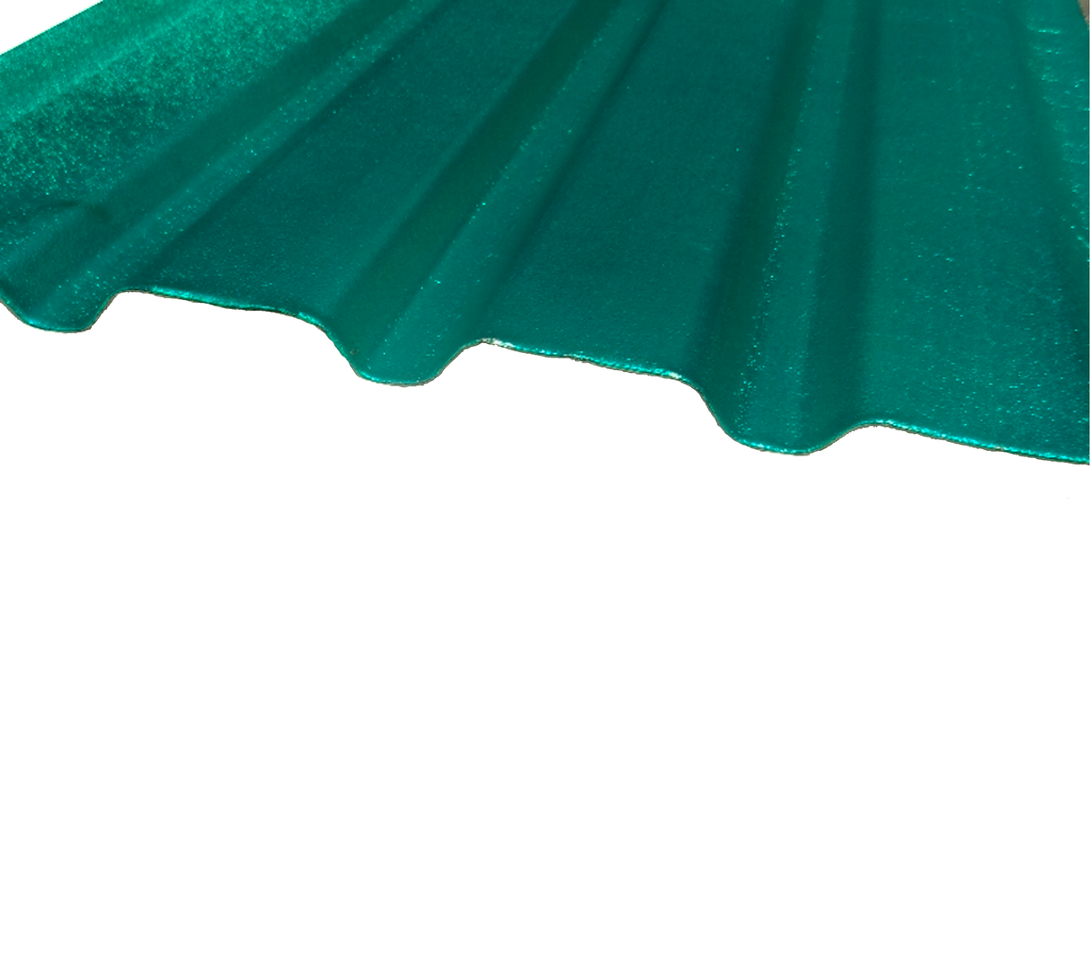 Laminas de Acerolit Acanaladas Trapezoidal 6 metros Lamilit27 Natural Verde Vencor