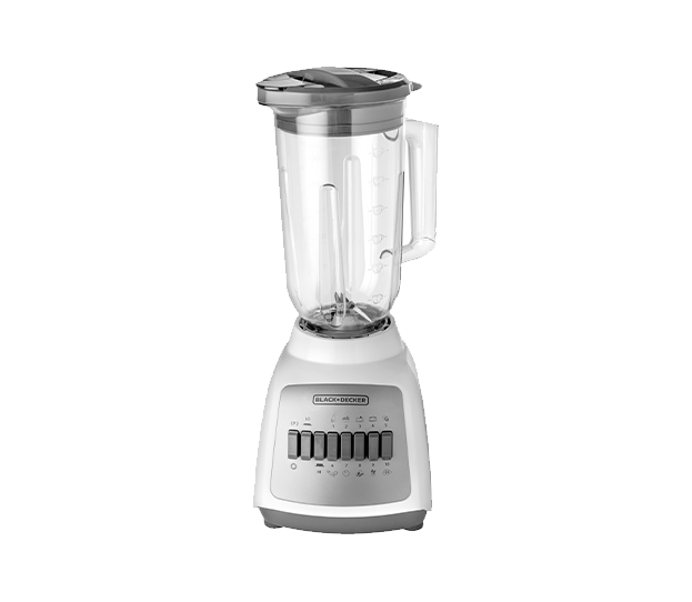 Licuadora Durapro blanca 10 velocidades Black & Decker