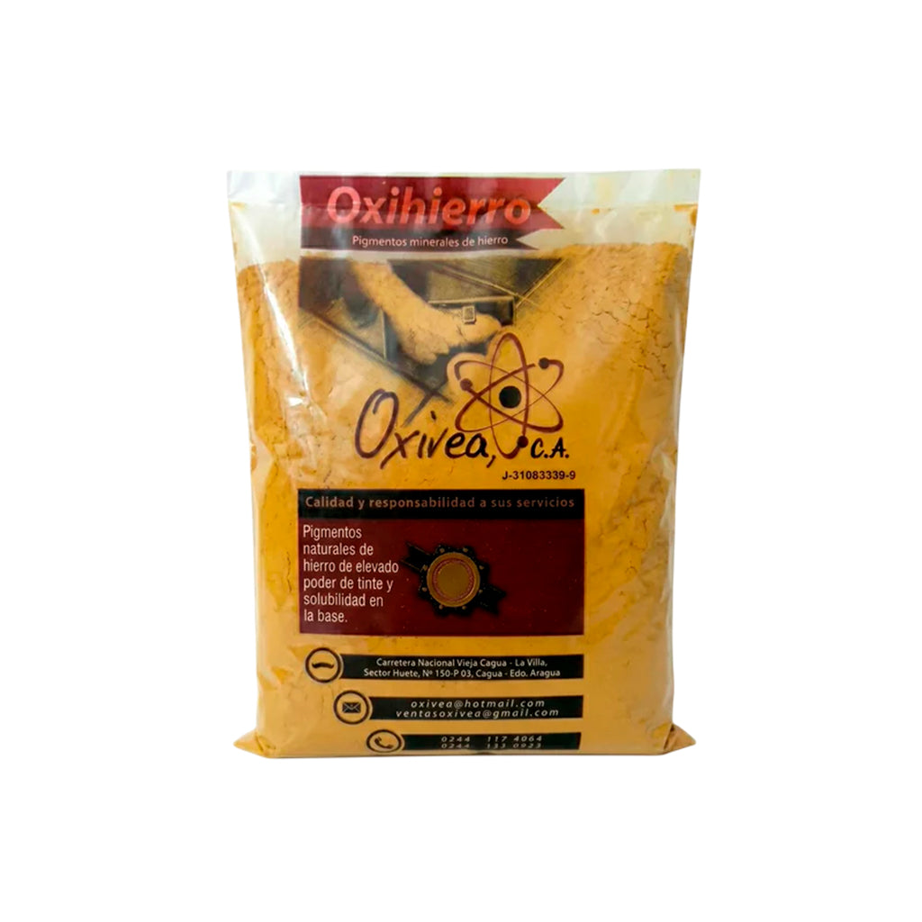 Óxido para piso bolsa 1 kg amarillo Oxivea