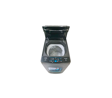 Lavadora automática 10 kg easy wash tapa vidrio silver Mystic