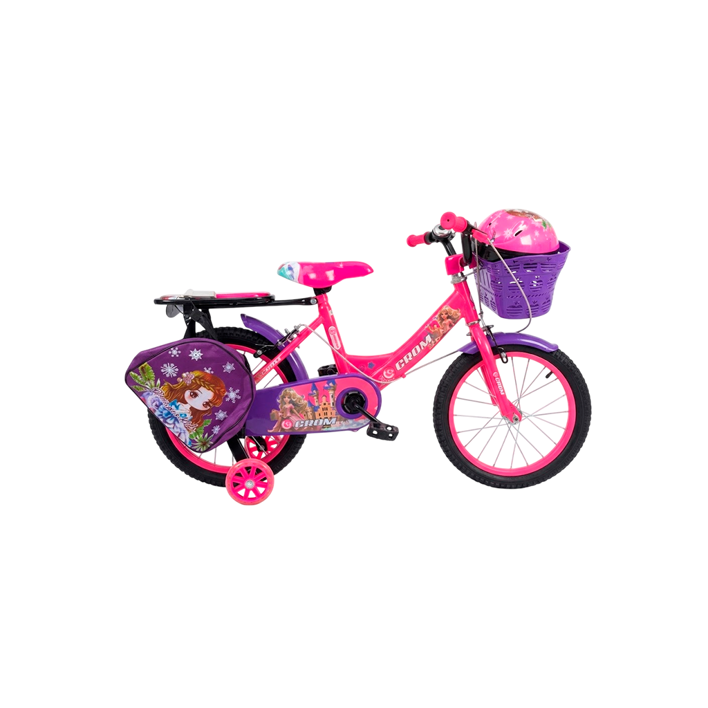 Bicicleta Rin 16 morada y rosado Crom