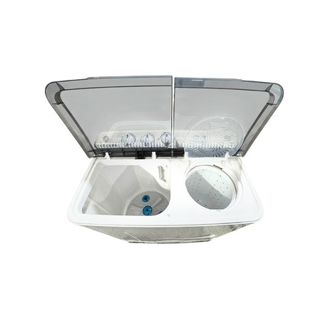Lavadora 8kg Semiautomática con Bomba Gris Mystic