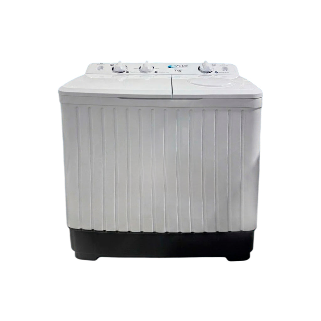 Lavadora doble tina 7kg  S/bomba GP-LAV70 Blanco Gplus