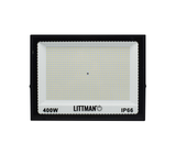 Reflector Led 400w IP66 negro/blanco Littman