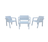 Juego de muebles con mesa de centro para Ext/Int Condor Colplast