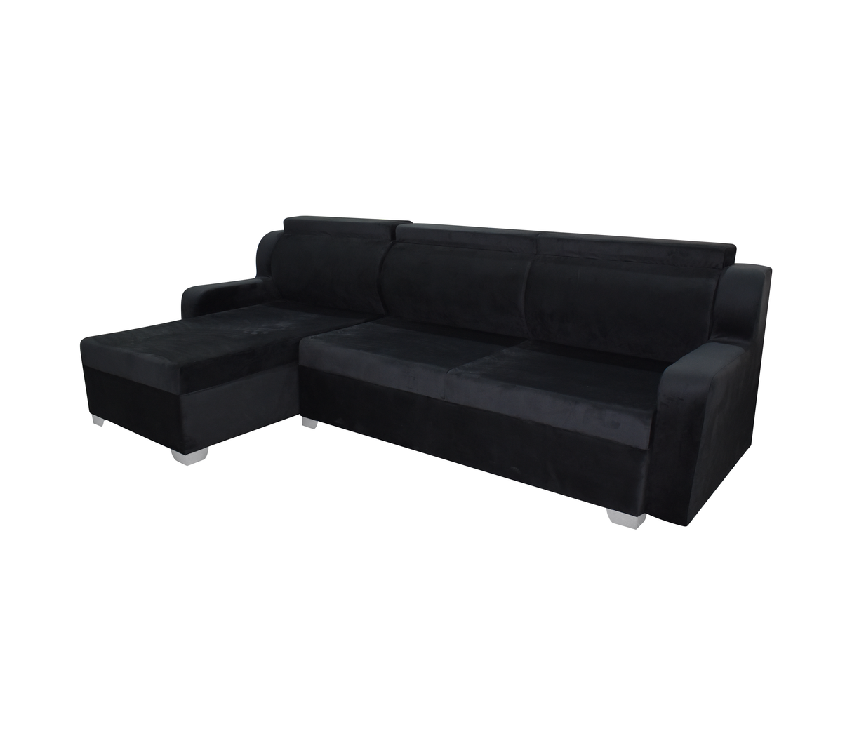 Juego de Recibo Ponte Vedra Tipo L 2 puestos + Chaiselongue Tela de Lujo Okalia