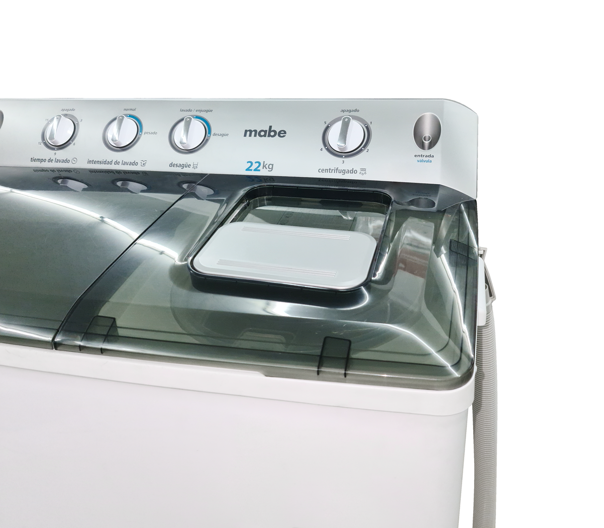 Lavadora doble tina 22 kilos LMD2200B0 Mabe