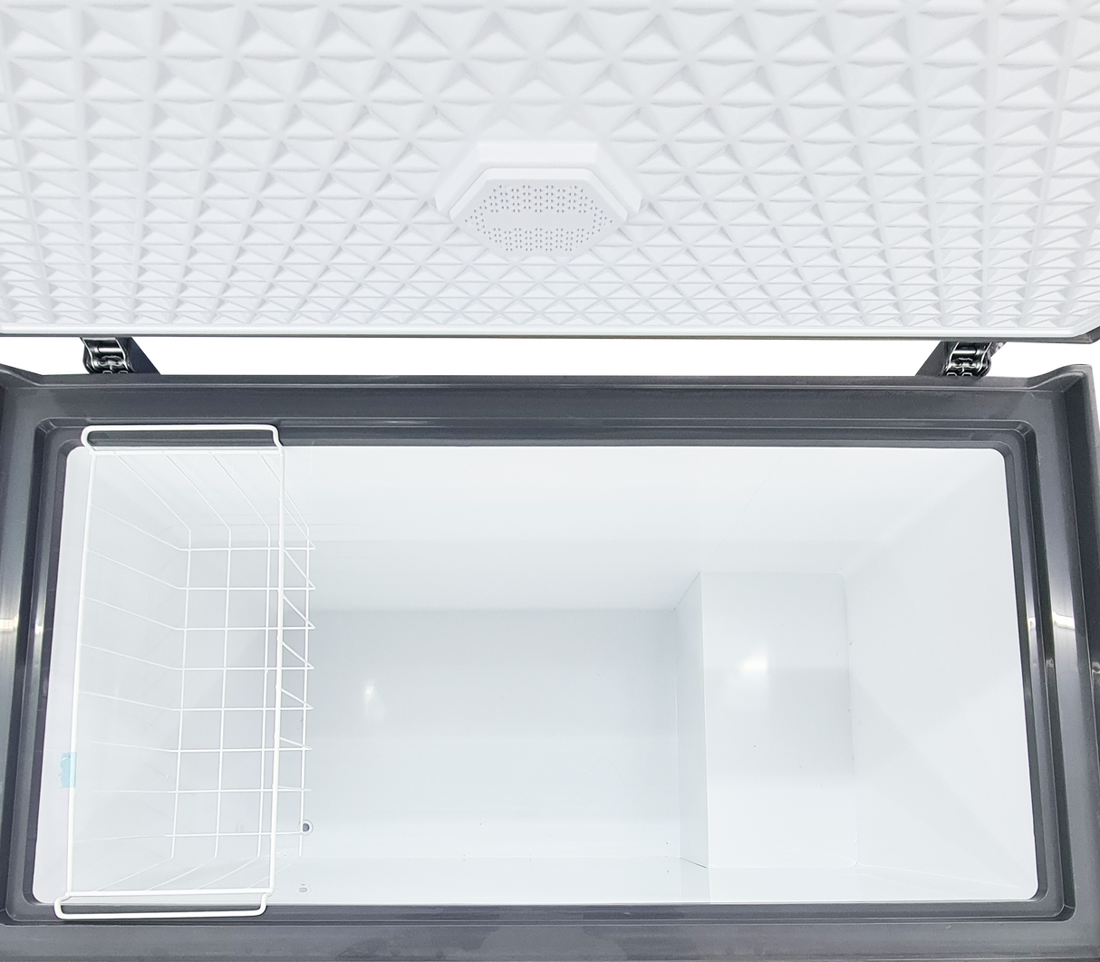 Congelador horizontal 318 litros blanco interior blanco SJ Electronics