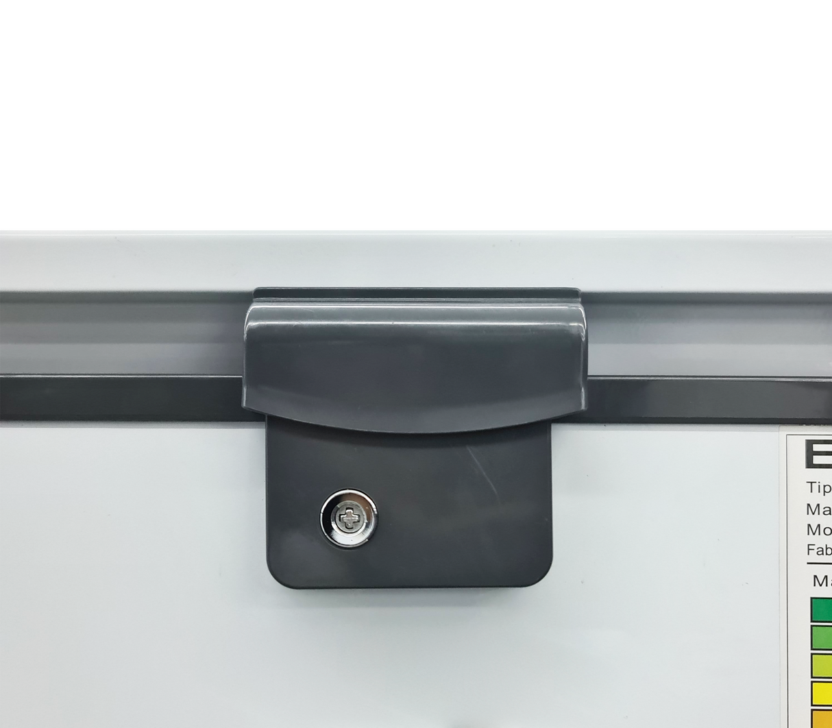 Congelador horizontal 318 litros blanco interior blanco SJ Electronics