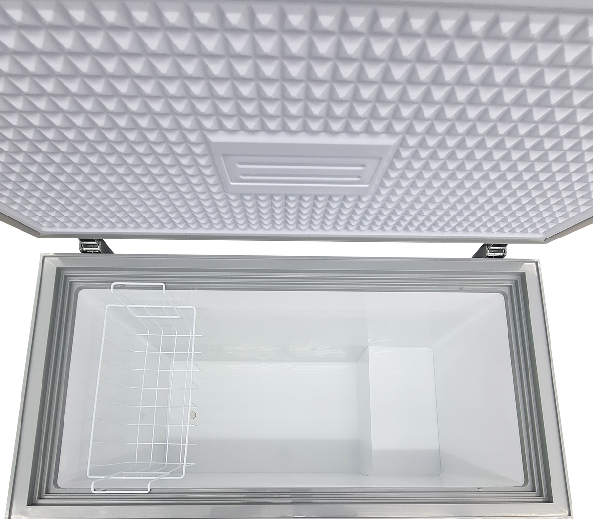 Congelador horizontal 318 litros navy interior/blanco SJ Electronics
