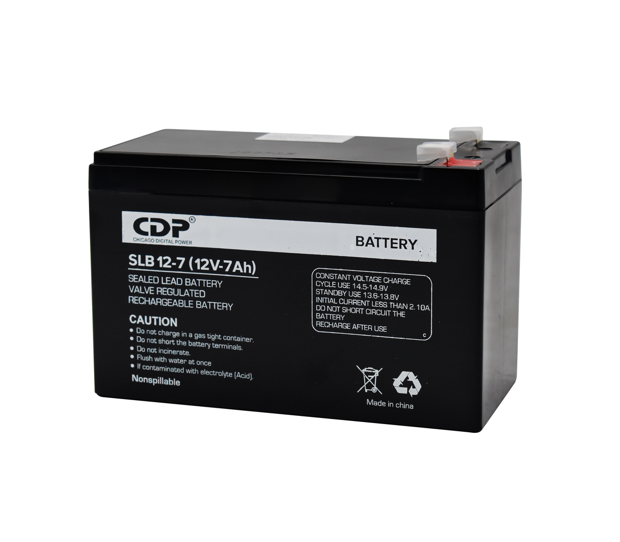 Batería ups recargable 12v/7.0ah Cdp