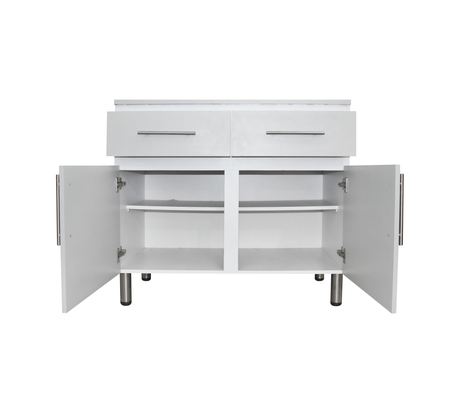 Gabinete/Mesón de Cocina C/2 Gavetas y Tope en PVC Powerfik