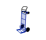 Carrucha Dolly rueda neumática 6 lonas azul Rutel