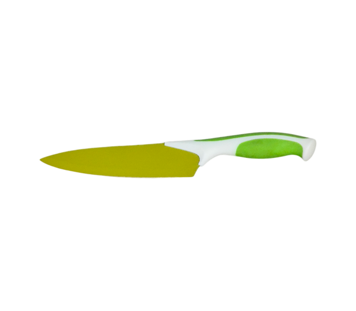 Cuchillo metálico 32cm mango colores surtidos Mo Import