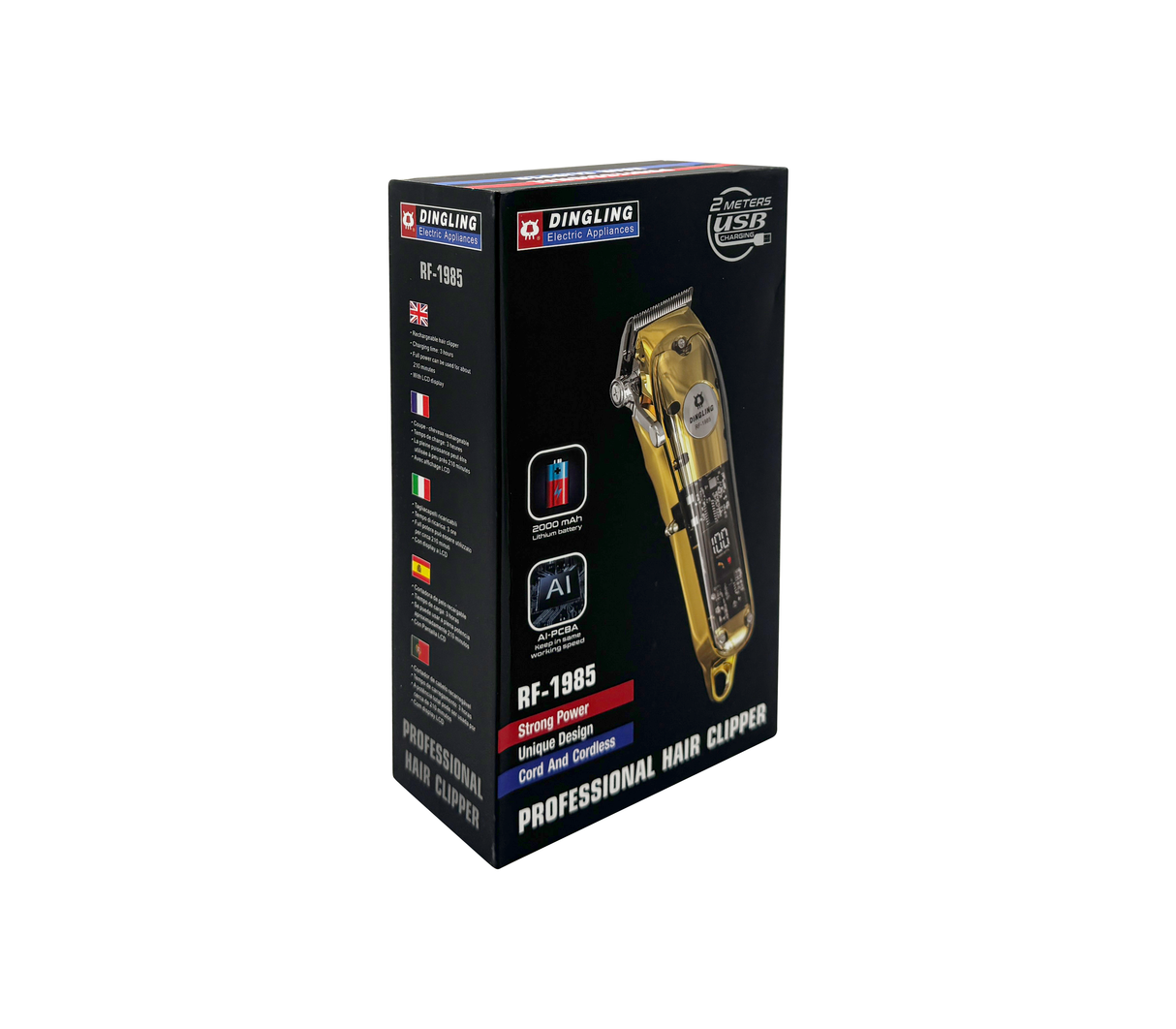 Afeitadora Professional Hair Clipper Dingling