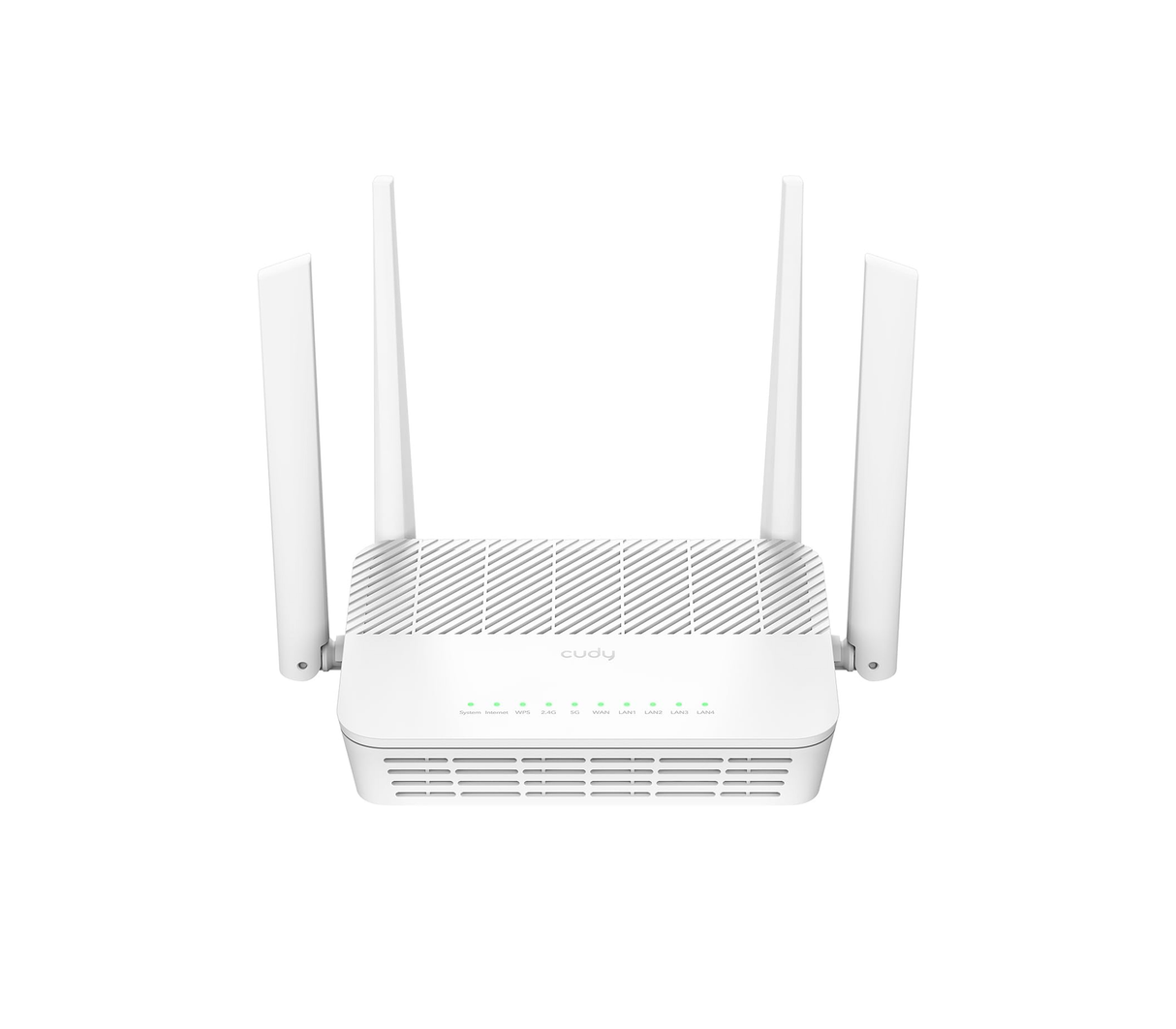 Router Inalámbrico Wi-Fi 6 Dual Band 5 Puertos WR3000S 4 Antenas Cudy