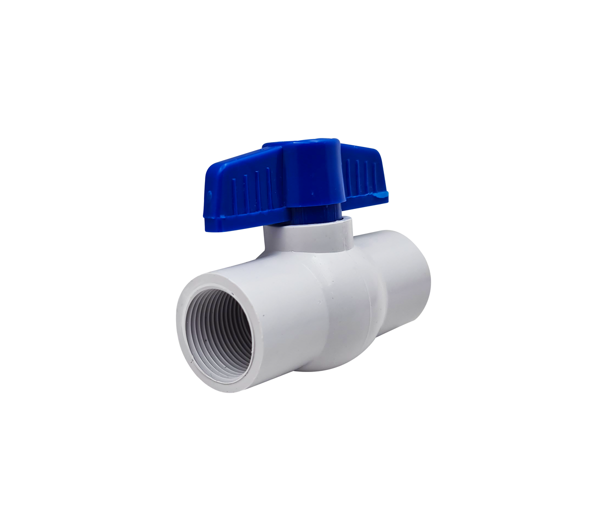 Llave de bola 3/4" x 3/4" plástica c/rosca basics Faguax