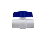 Llave de bola 3/4" x 3/4" plástica c/rosca basics Faguax