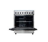 Cocina a gas 30" de piso 5h c/horno acero inox Nero