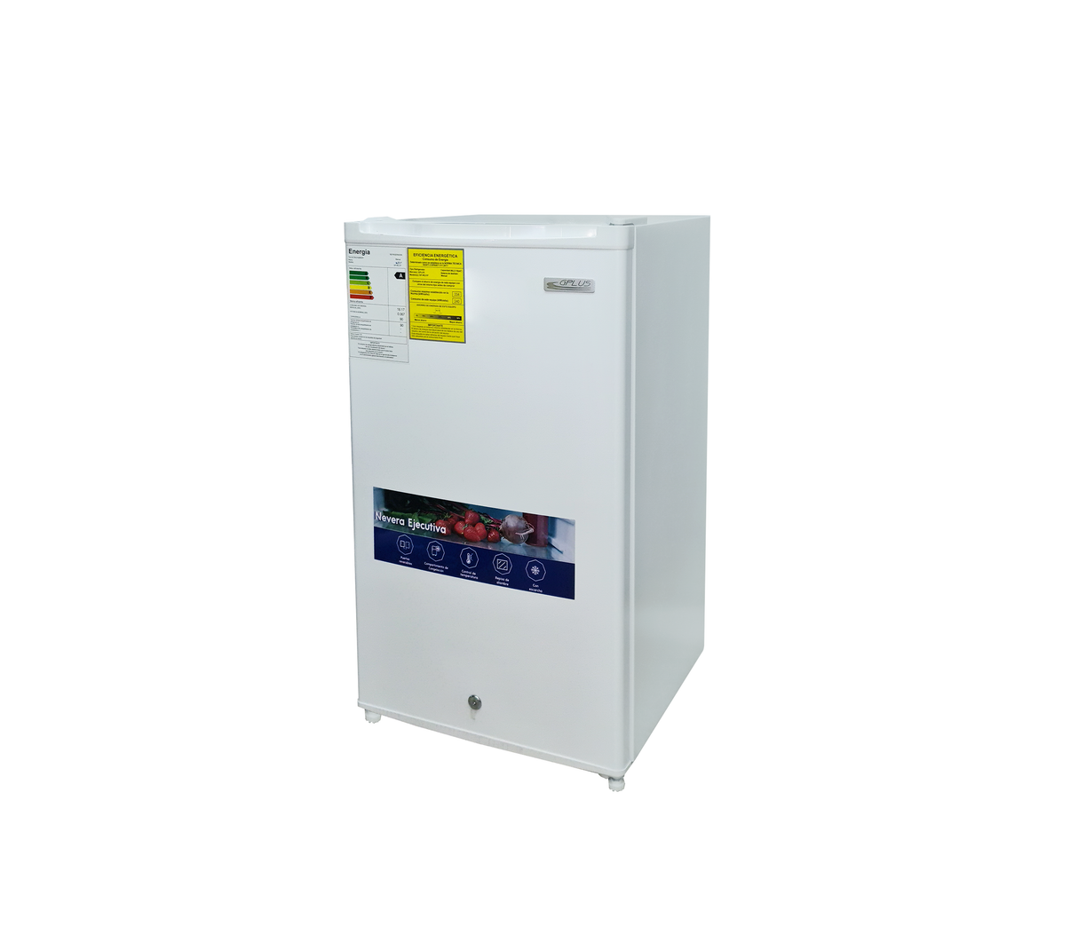 Nevera ejecutiva con escarcha 92 litros blanco Gplus