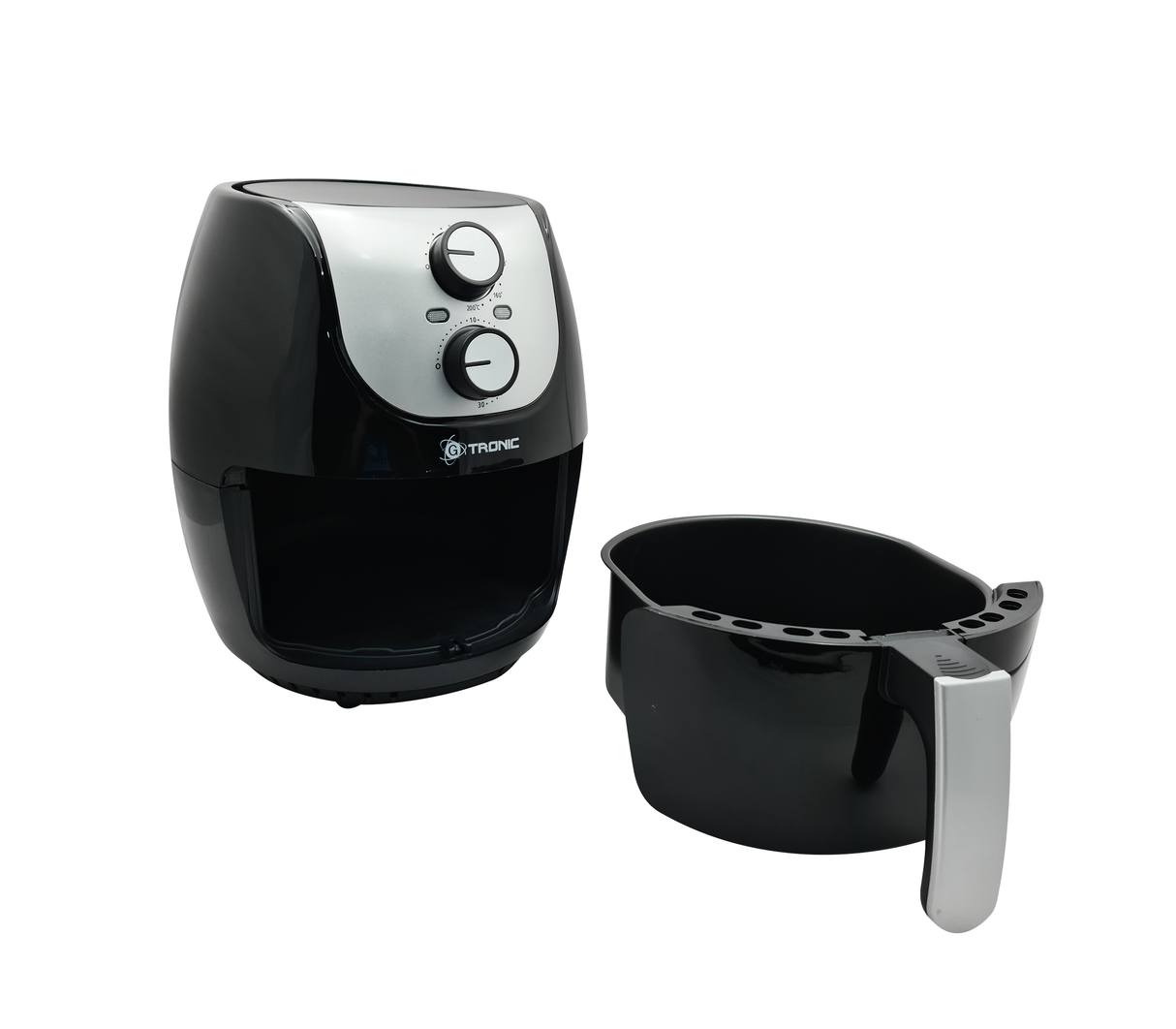 Freidora de aire 3.5l 1400w negro Gtronic