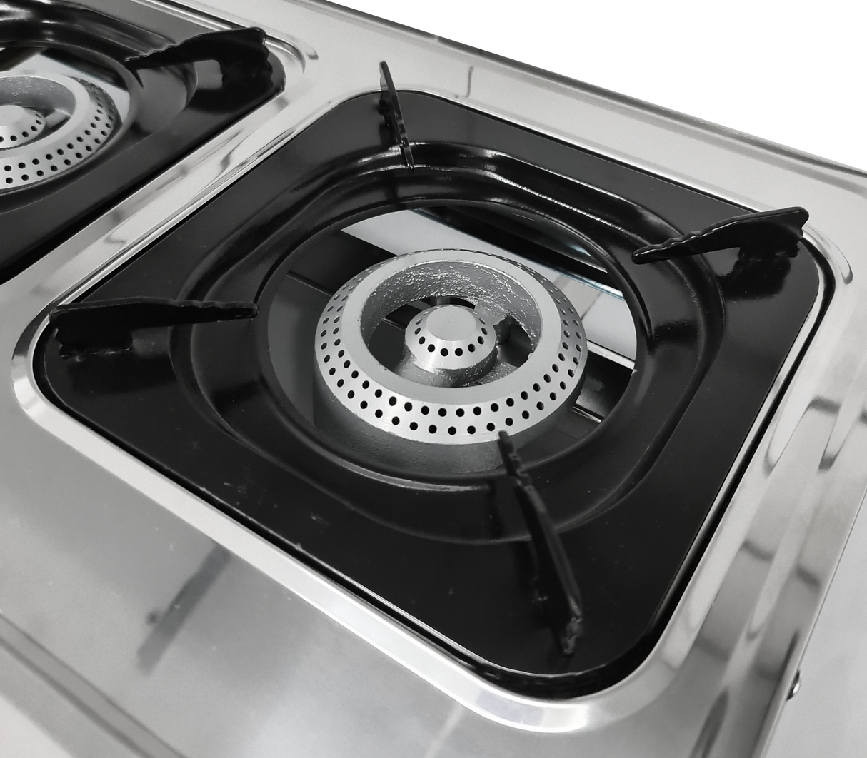 Cocina a gas 3 h cromada Lotus